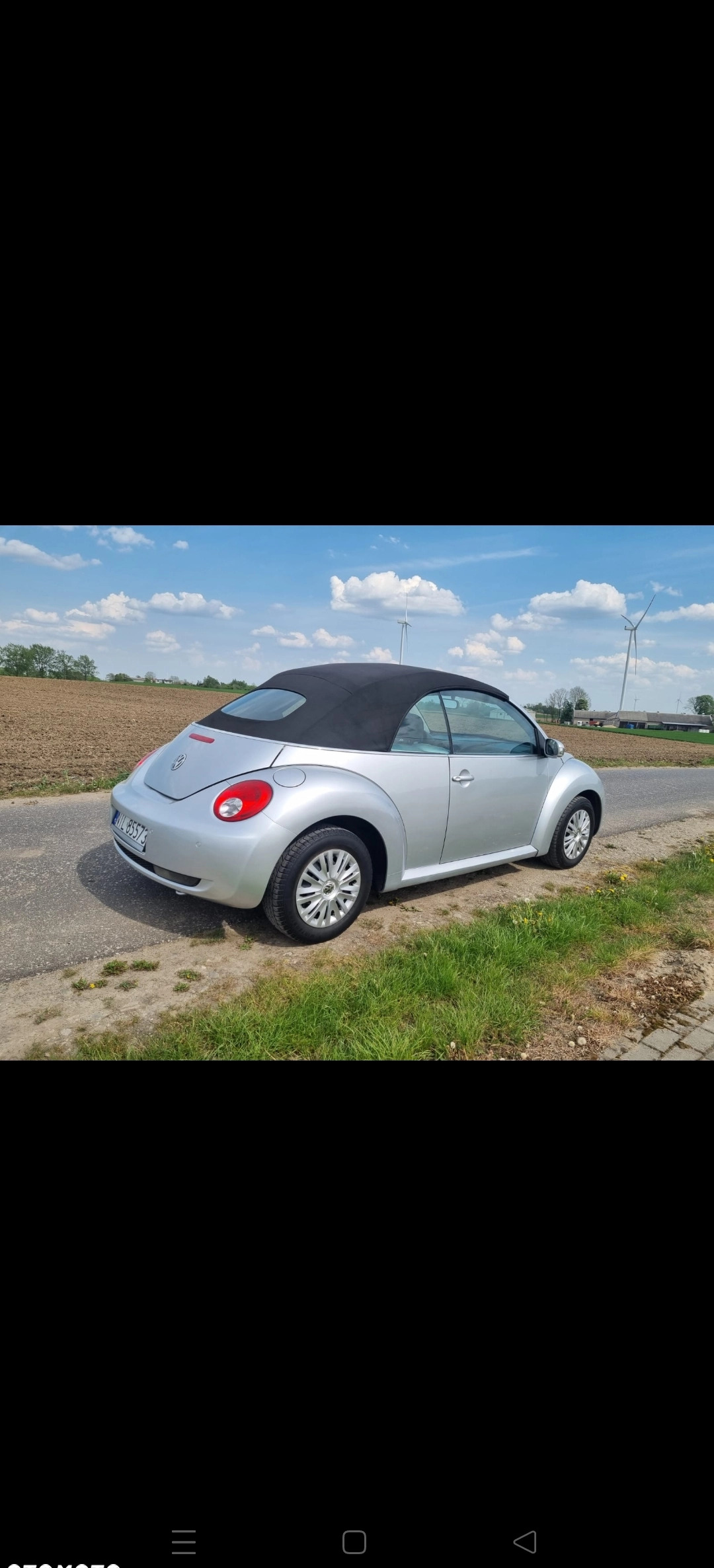 Volkswagen New Beetle cena 14000 przebieg: 208000, rok produkcji 2005 z Grudziądz małe 154